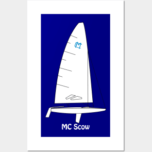 MC Scow Sailboat Posters and Art